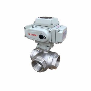 Electric 3 Way Ball Valve On Off NTE
