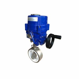 Electric Stainless Steel Butterfly Valve NTQ
