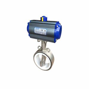 Pneumatic Stainless Steel Butterfly Valve