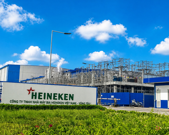 Dự án cung cấp van cho nhà máy bia Heineken Vũng Tàu