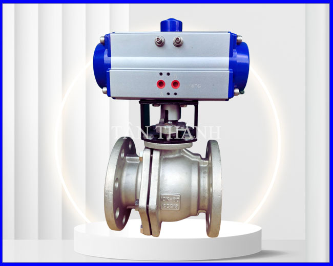 giá van bi điều khiển khí nén
