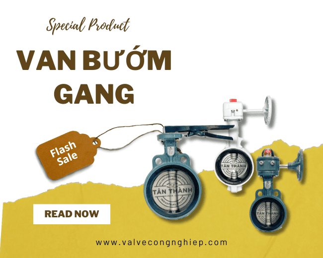 Địa chỉ mua van bướm gang giá rẻ uy tín nhất