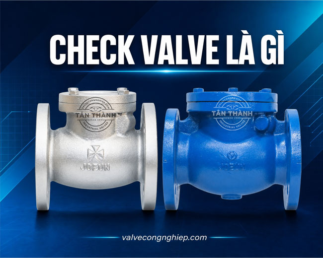 Check Valve là van gì, công dụng, ưu và nhược điểm cần biết