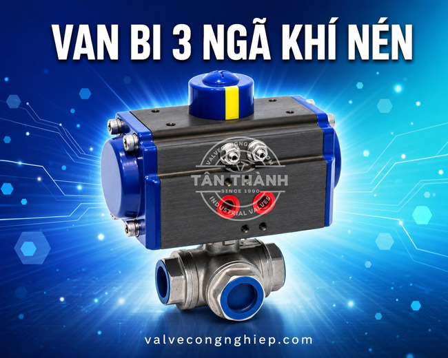 Van 3 ngã khí nén là gì? Địa chỉ mua van 3 ngã khí nén uy tín