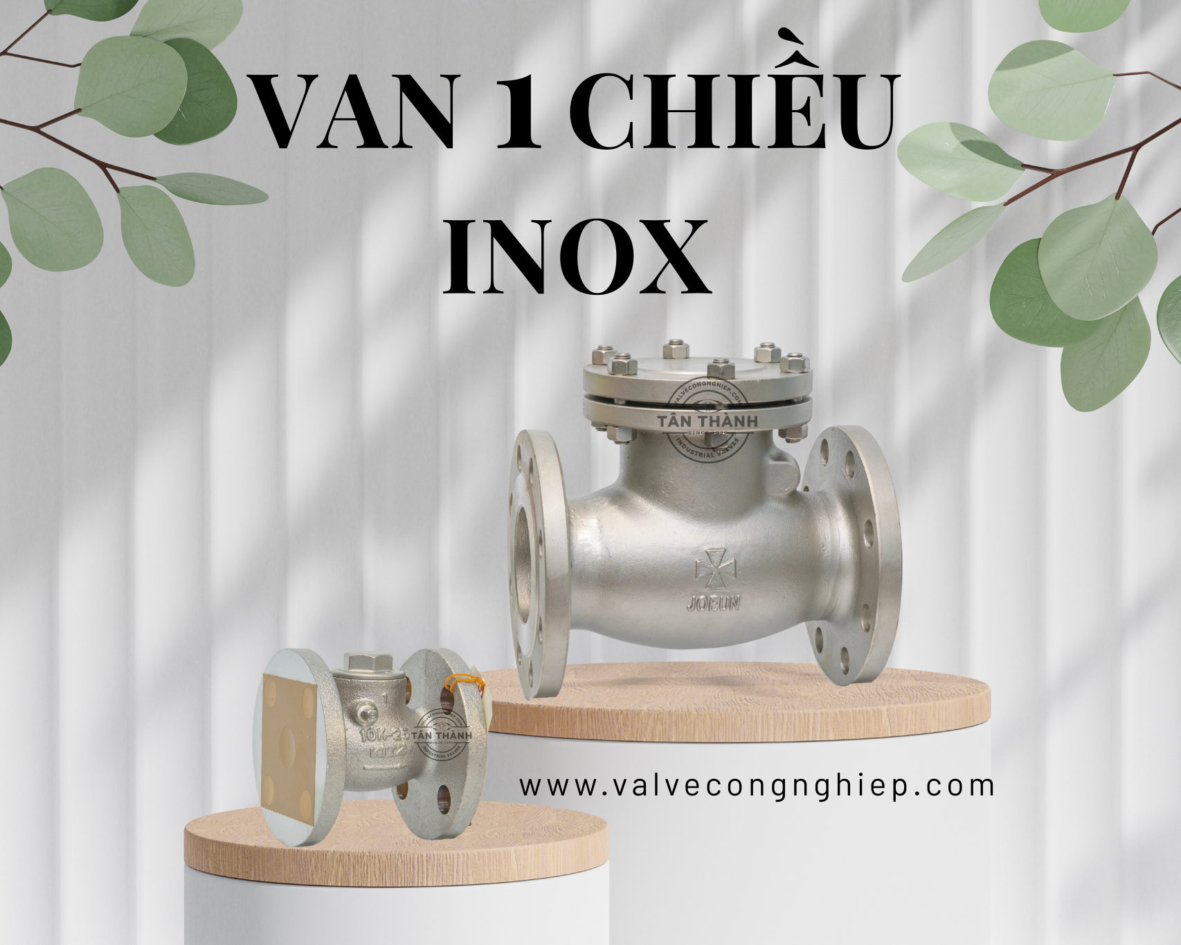 Van 1 chiều inox 304 316 DN50 60 100 và các điểm lưu ý cần phải biết
