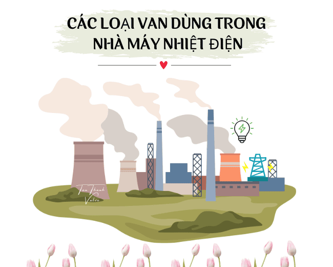 Các loại van thông dụng nhất trong nhà máy nhiệt điện