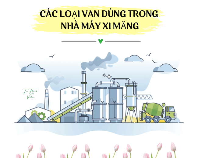 Các loại van công nghiệp dùng trong nhà máy xi măng phổ biến nhất