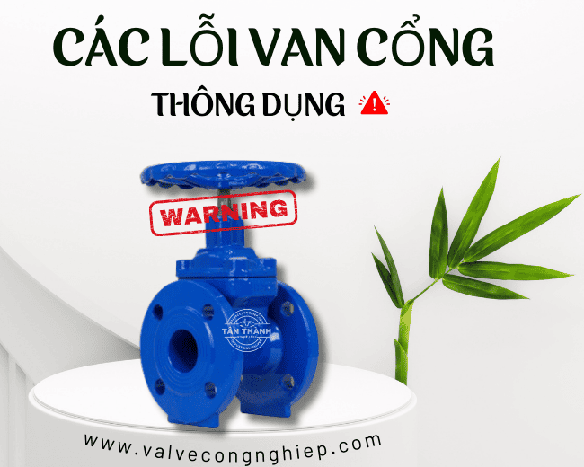 Các lỗi van cổng phổ biến nhất và cách sửa nhanh chóng