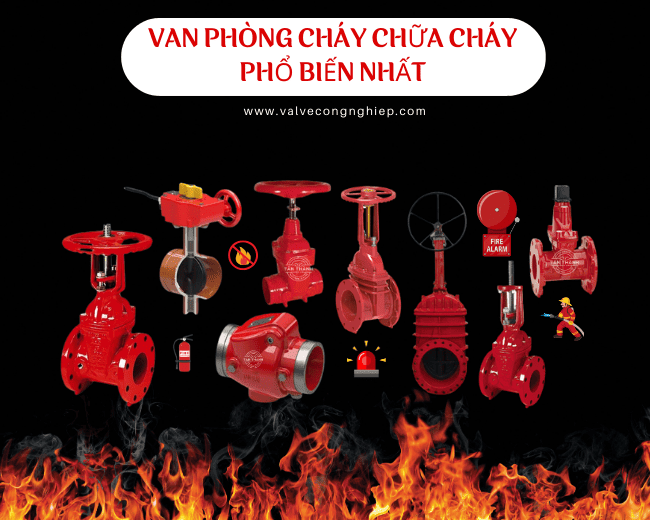 Van phòng cháy chữa cháy là gì và các loại phổ biến nhất