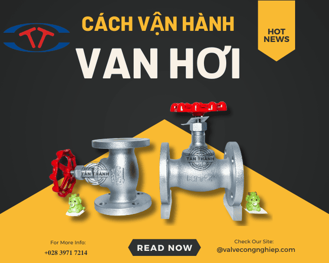 Hướng dẫn cách vận hành van hơi