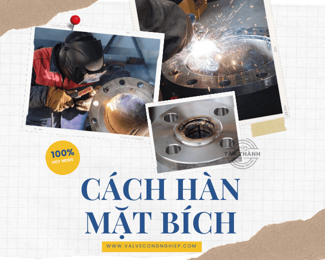 Hướng dẫn cách hàn mặt bích
