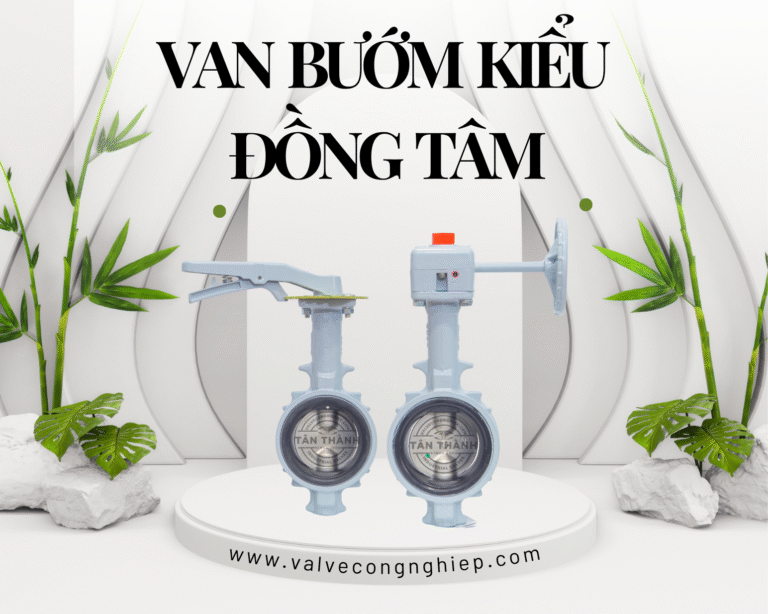 Van bướm đồng tâm là gì ? So sánh với van bướm lệch tâm