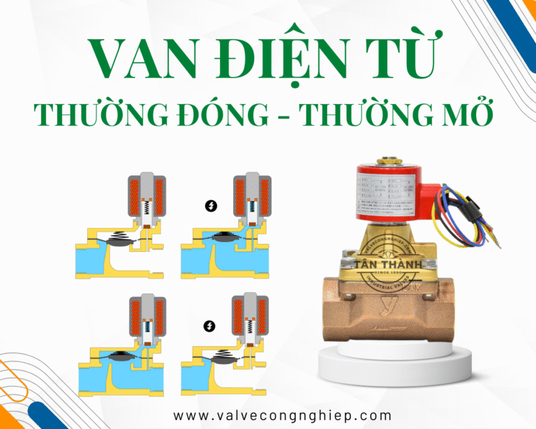 Khám phá mẹo so sánh van điện từ thường mở và thường đóng