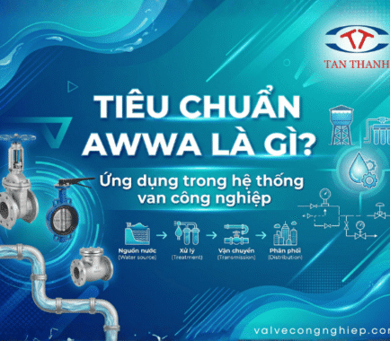 Tiêu chuẩn AWWA là gì? Ứng dụng trong van công nghiệp và hệ thống cấp nước