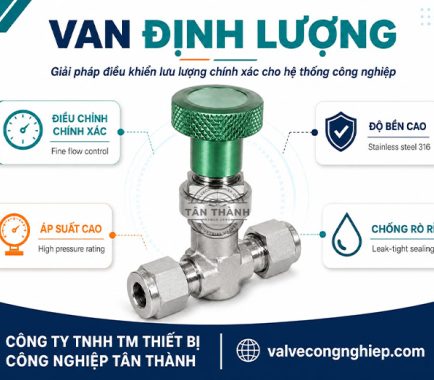 Van định lượng công nghiệp là gì ? Đừng nhầm lẫn với van SCV