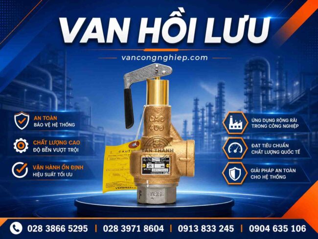 Van hồi lưu Return Valve Relief Valve