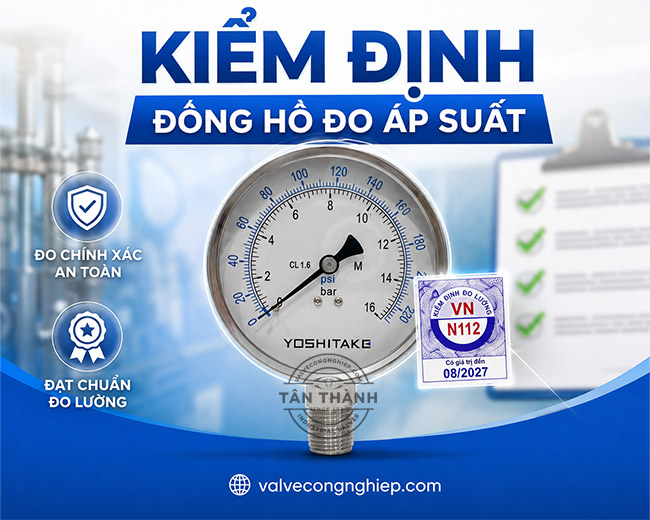 Kiểm định đồng hồ đo áp suất