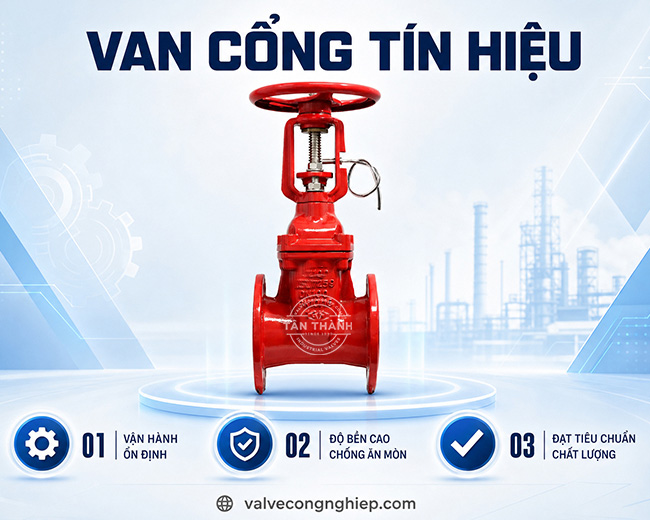 Van cổng tín hiệu điện kèm công tắc giám sát là gì ? Ứng dụng ra sao ?