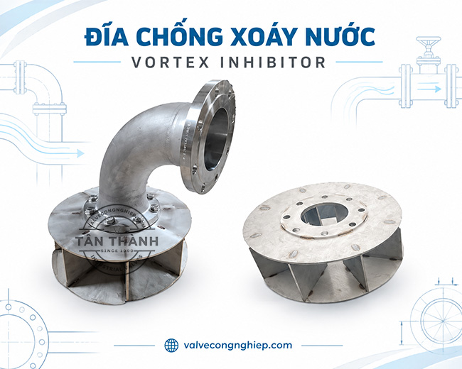 Đĩa chống xoáy nước Vortex Inhibitor là gì | Ứng dụng và ưu điểm