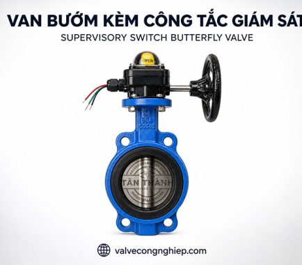 Van bướm kèm công tắc giám sát PCCC giá tốt bao nhiêu tiền